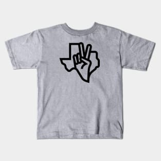 Peace Texas Kids T-Shirt